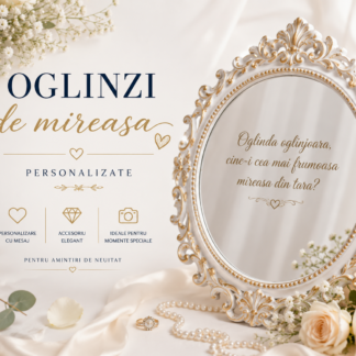 Oglinzi de mireasa personalizate